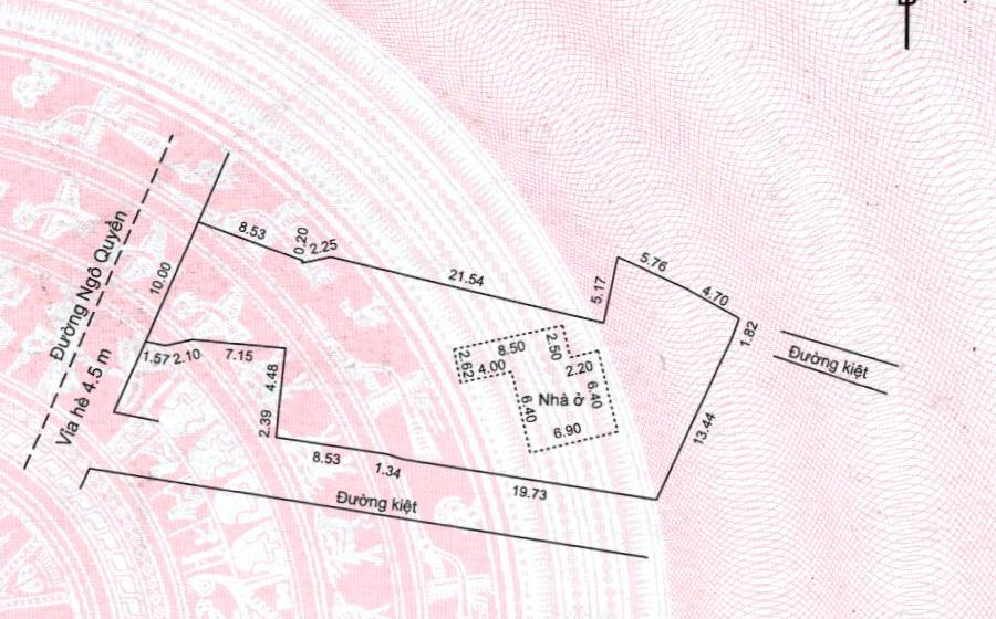 Sơ đồ thửa 211 Ngô Quyền